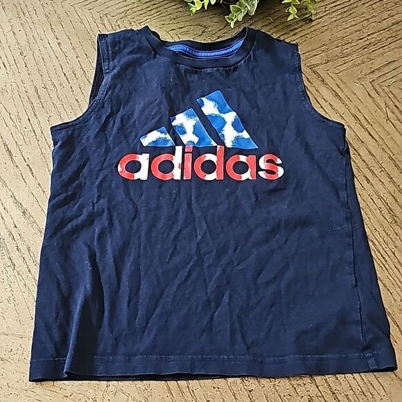 Adidas tank top size 6 Navy - Picture 6 of 6